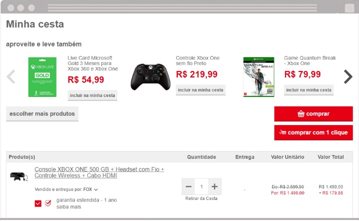 tecnica de venda upsselling ecommerce